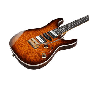 Ibanez AZ47P1QM-DEB AZ Premium Series Electric Guitar, Dragon Eye Burst