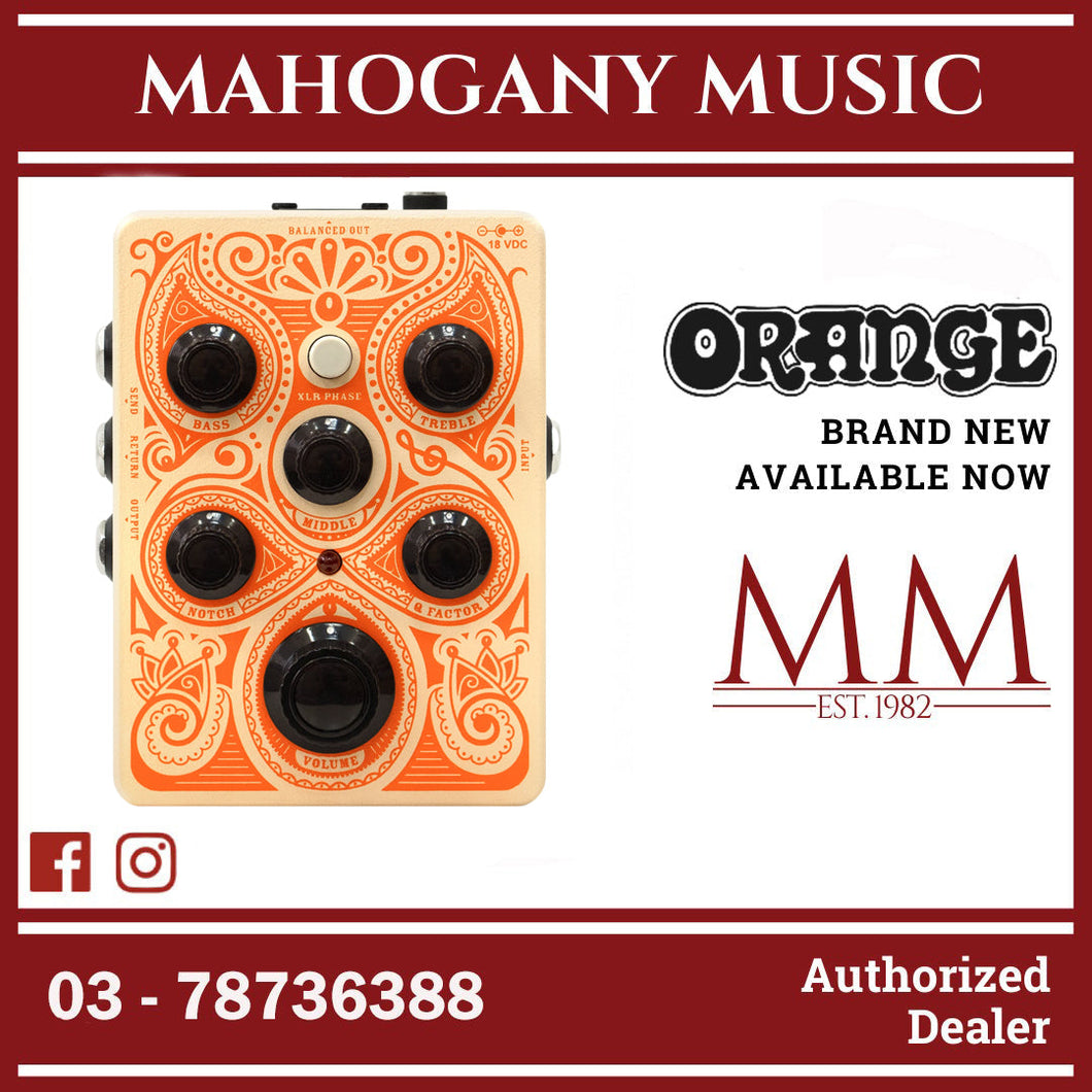 Orange Acoustic Guitar Preamp Pedal