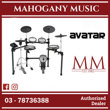 Avatar A31 Professional 9-Piece Mesh Kit Electric Drum Set (5PC Drum Pad, 4PC Cymbal Pad) - HXW / A-31