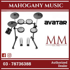 Avatar SD51-2 Junior All Mesh Head Compact Digital Drum Set for Beginners ( SD-51-2 / SD 51 / HXW )