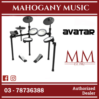 Avatar SD61-4 8-Piece Mesh Kit Electric Drum Set (5PC Drum Pad, 3PC Cymbal Pad) ( SD-61-4 / SD 61 / HXW )