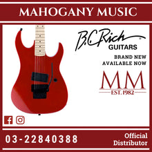 B.C. Rich Gunslinger Retro II with Floyd Rose Electric Guitar - Candy Red