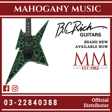 B.C. Rich Ironbird MK1 Legacy Floyd - Green Crackle
