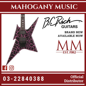 B.C. Rich Ironbird MK1 Legacy Floyd Electric Guitar - Purple Crackle