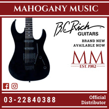 B.C. Rich ST3 Retro II with Floyd Rose Electric Guitar - Black