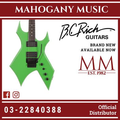 B.C. Rich Warlock Legacy with Floyd Rose Electric Guitar - Green Pearl