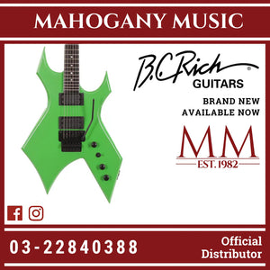 B.C. Rich Warlock Legacy with Floyd Rose Electric Guitar - Green Pearl