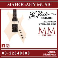 B.C. Rich Warlock Legacy with Kahler Electric Guitar - Glitter Rock White