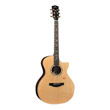 KEPMA Elite B1e-GA Series Solid Sitka Spruce Top Grand Auditorium Acoustic Guitar, LR Baggs Stage Pro Anthem B1e-GA-N