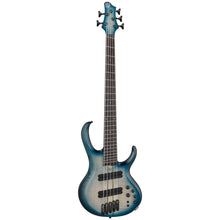 Ibanez BTB705LM-CTL BTB Workshop Series 5 String Electric Bass, Cosmic Blue Starburst Low Gloss