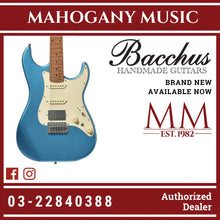 Bacchus GS-2DX RSM/M-LPB Universe Series Roasted Maple Electric Guitar, Lake Placid Blue