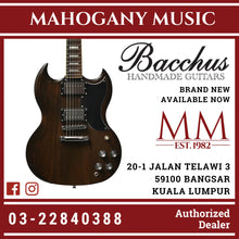 Bacchus MARQUIS-STD-A-CHG Global Series Electric Guitar, Aged Charcoal Grey