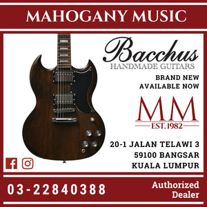 Bacchus MARQUIS-STD-A-CHG Global Series Electric Guitar, Aged Charcoal Grey