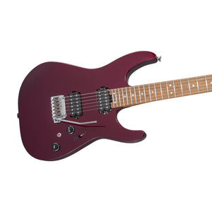 [PREORDER] Charvel USA Select DK24 HH 2PT Electric Guitar, Caramelized Maple FB, Oxblood