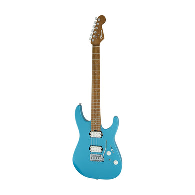 [PREORDER] Charvel Pro-Mod DK24 HH 2PT Electric Guitar, Caramelized Maple FB, Matte Blue Frost