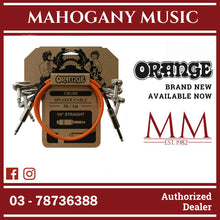 Orange Crush 3ft Speaker Cable for Guitar Cabinets