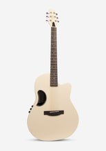 Smiger CE-2021 41-inch Vintage White Spruce Solid Top Carbon Fiber Acoustic-Electric Guitar