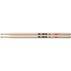 Vic Firth CM American Classic Series Drumsticks, Metal Wood Tip