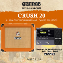 Orange Crush 20 20-watt 1x8" Combo Amp with Mooer GE150 Amp Modelling & Multi Effects Pedal Package