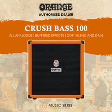 Orange Crush Bass 100 1x15 100W Bass Combo Amplifier
