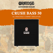Orange Crush Bass 50 1x12 50W Bass Combo Amplifier - Black