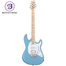 Sterling CT30HSS-CHB-M1 Cutlass Series HSS Electric Guitar, Chopper Blue