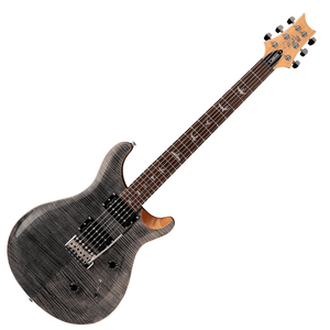 PRS SE Custom 24 Electric Guitar w/Bag, Charcoal