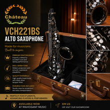 Chateau Black Silver Alto Saxophone VCH221BS