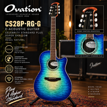 Ovation CS28P-RG-G E-Acoustic Guitar Celebrity Standard Plus Super Shallow Regal Natural