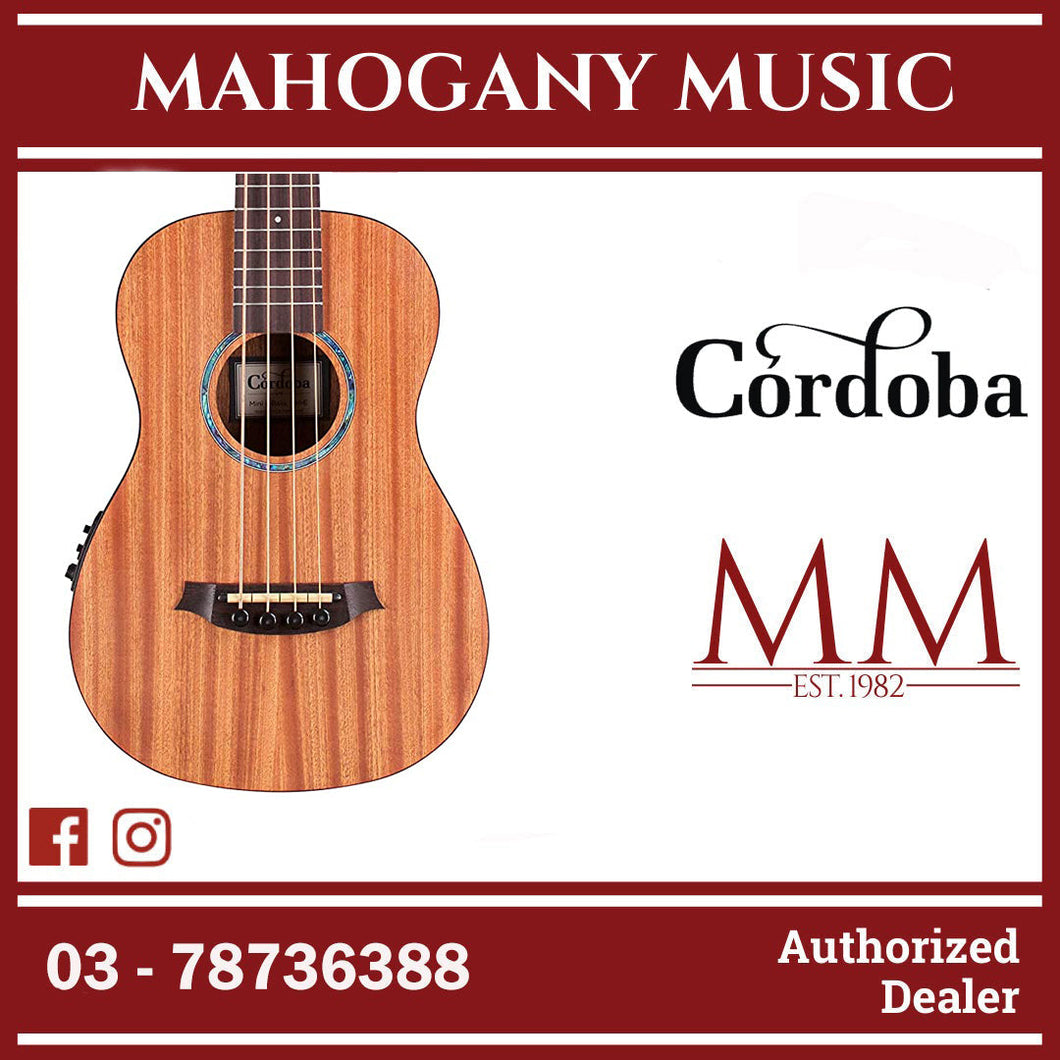 Cordoba Mini II Bass MH-E - Mahogany Top, Mahagony Back & Sides with Pickup