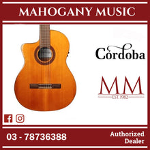 Cordoba C5 CD Lefty Guitar Pack - Solid Canadian Cedar Top, Mahogany Wood Back & Sides, Classical Guitar For Beginners to Intermediate Players
