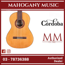 Cordoba Cadete 3/4 size - Solid Canadian Cedar Top, Mahogany Back & Sides, Beginners Classical Guitar, Best For Traveling