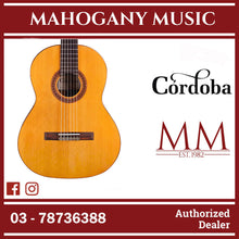 Cordoba Dolce 7/8 - Solid Canadian Cedar Top, Mahogany Back & Sides, Smallsized & Lightweight Classical Guitar, Best for Traveling