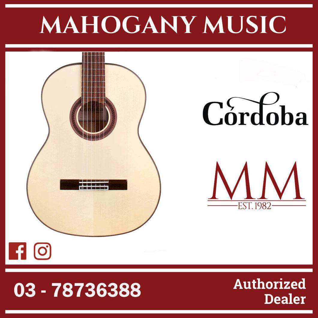 Cordoba F7 Flamenco - Solid European Spruce Top, Cypress Back & Sides