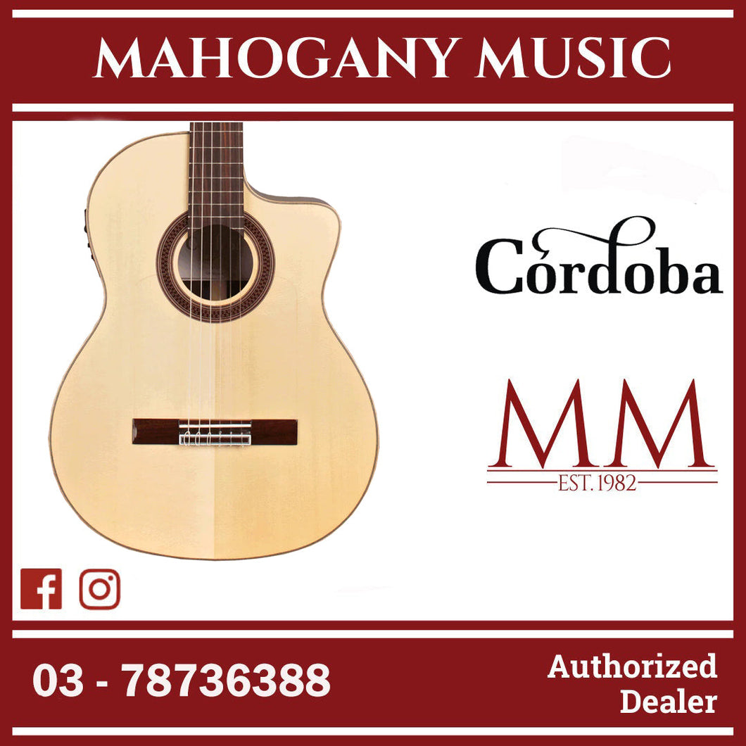 Cordoba GK Studio Limited - Solid European Spruce Top, Ziricote Back & Sides with Pickup