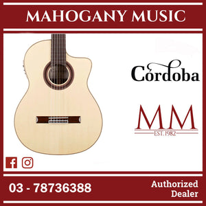 Cordoba GK Studio Negra - Solid European Spruce Top, Rosewood Back & Sides with Pickup