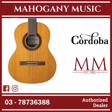 Cordoba Requinto 1/2 Classical Guitar - Solid Canadian Cedar Top, Mahogany Back & Sides Beginners Classical Guitar, Best For Traveling