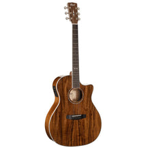 Cort GA5F-Koa Cutaway Acoustic-Electric Guitar (Natural)