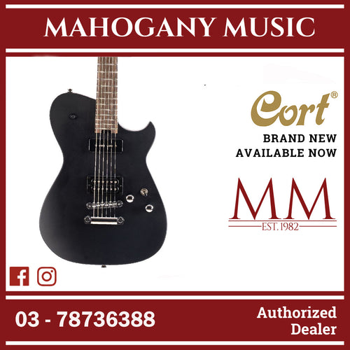 Cort MBM-2 Meta Series Matt Bellamy Signature Electric Guitar (Satin Black)