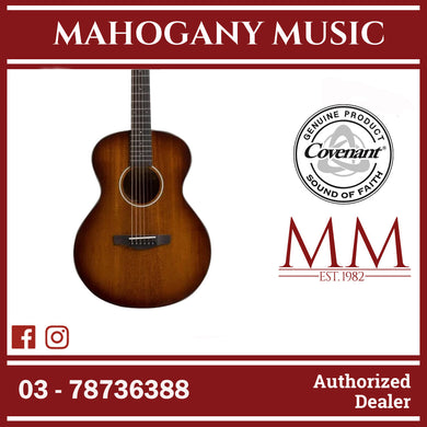 Covenant Guitar 110R-T 40 inch Acoustic Guitar, including Soft Case and Accessories