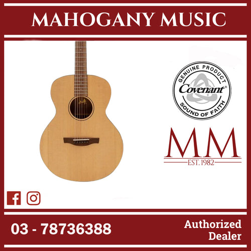 Covenant Guitar AG-1RE 40inch Acoustic Guitar with M31A-M with Reverb, Chorus, and Delay Effect (Build in Speaker)