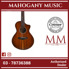 Covenant Guitar Junior Koa 36 inch Solid Top Acoustic Guitar including Soft Case and Accessories