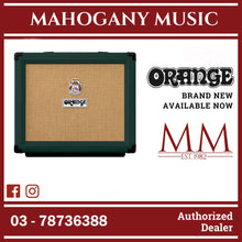 Orange Rocker 15 Limited Edition British Racing Green - 15-watt 1x10" Tube Combo with Free Orange Amp Cover