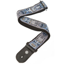 D'Addario 50A05 Nylon Woven Guitar Strap, Tiki