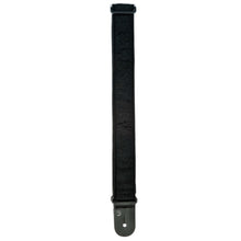 D'Addario 50B01 Nylon Woven Guitar Strap, Black Satin