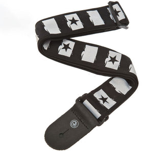 D'Addario 50C01 Nylon Woven Guitar Strap, Rock Star