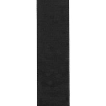 D’Addario 50F05 Polyester Woven Guitar Strap, Black Tube