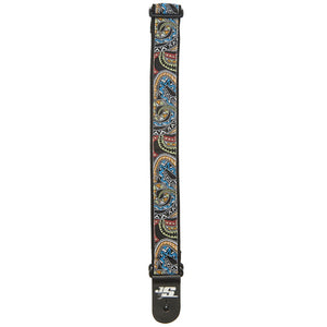 D'Addario 50JS04 Joe Satriani Signature Woven Guitar Strap, Snakes Mosaic