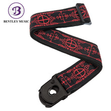 D’Addario 50PLA12 Planet Lock Guitar Strap, Voodoo
