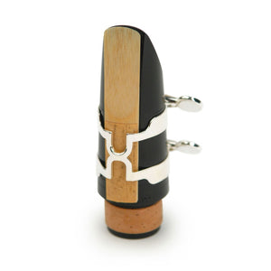 Rico by D’Addario H-Ligature & Cap, Eb Clarinet, Silver-plated